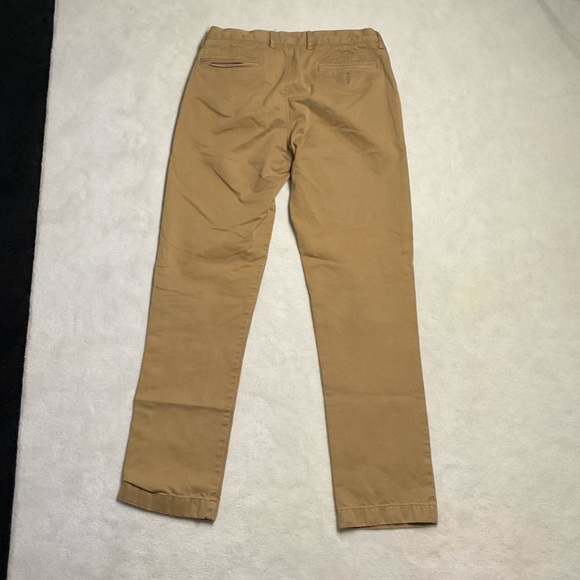 J.Crew khaki pants 29W 32L - Picture 3 of 4